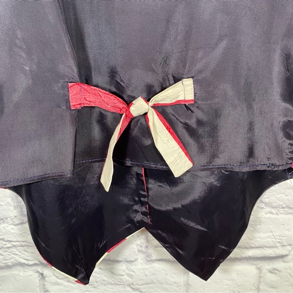 Vintage 111 Main Patriotic Stars & Stripes American Flag Vest Size S/M - Picture 9 of 10